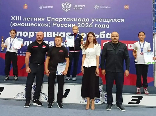 Юная ивановка взяла золото в финале Спартакиады по вольной борьбе